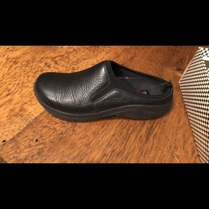 Eastland black slip ons size 8